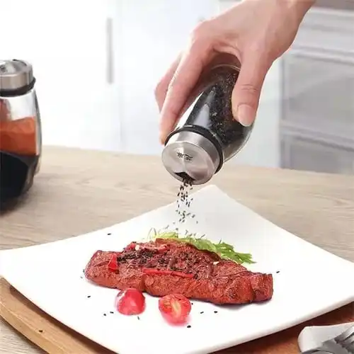 Porta Condimentos E Temperos Cozinha Giratório Armazenamento Saleiro - Image 5