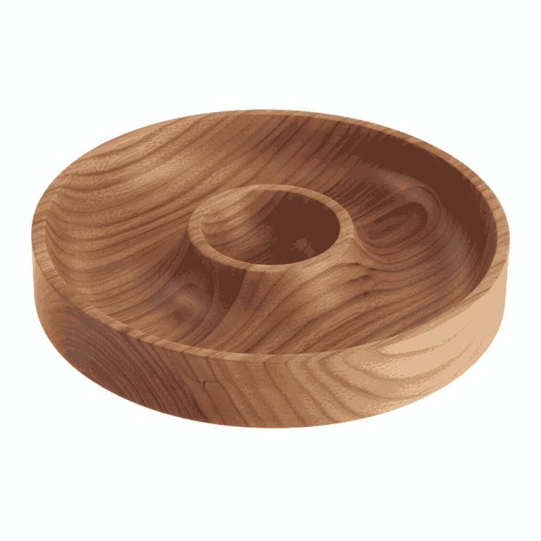 Petisqueira Churrasco Madeira  31,5×31,5cm